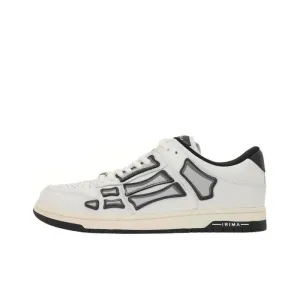 AMIRI Skel Low Top White Black