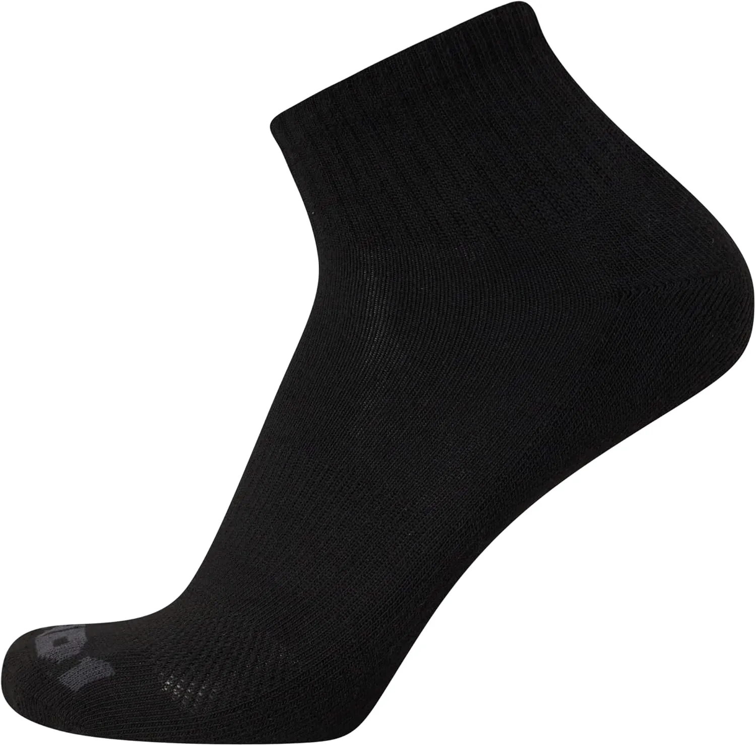 AND1 Men's Quarter Socks - 12 Pack Cushioned Athletic Ankle Performance Stretch Sports Socks (6-12.5)