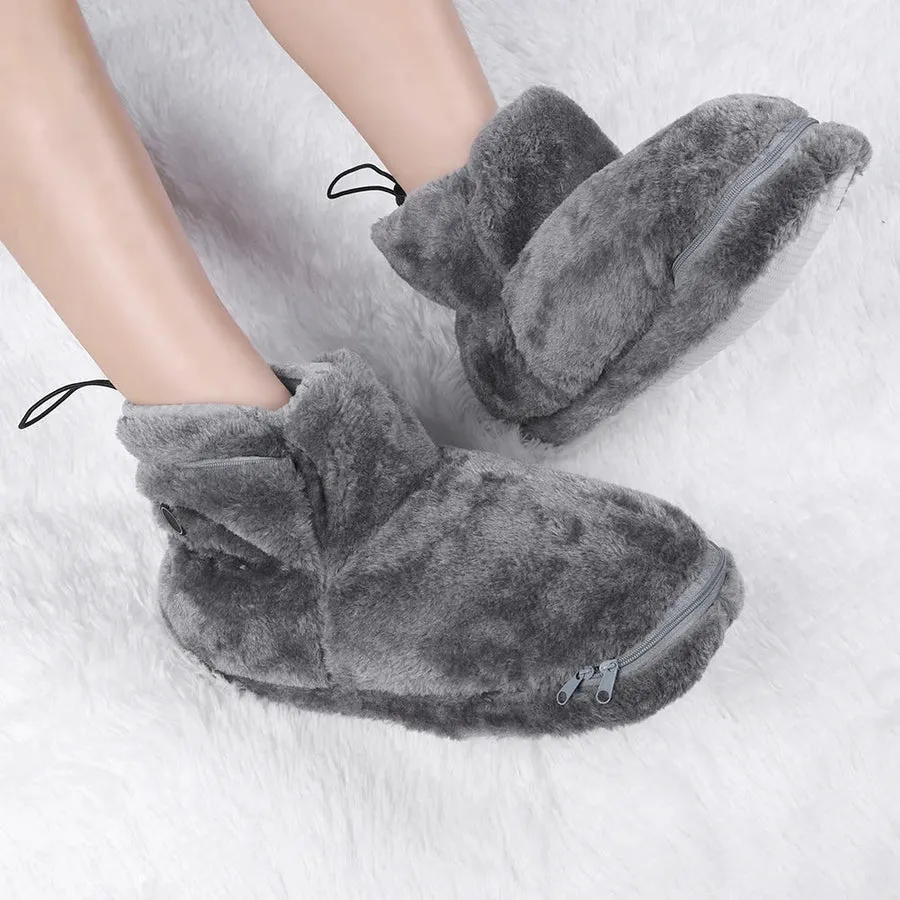 Anna - Comfortable USB Heated Zip Shoes