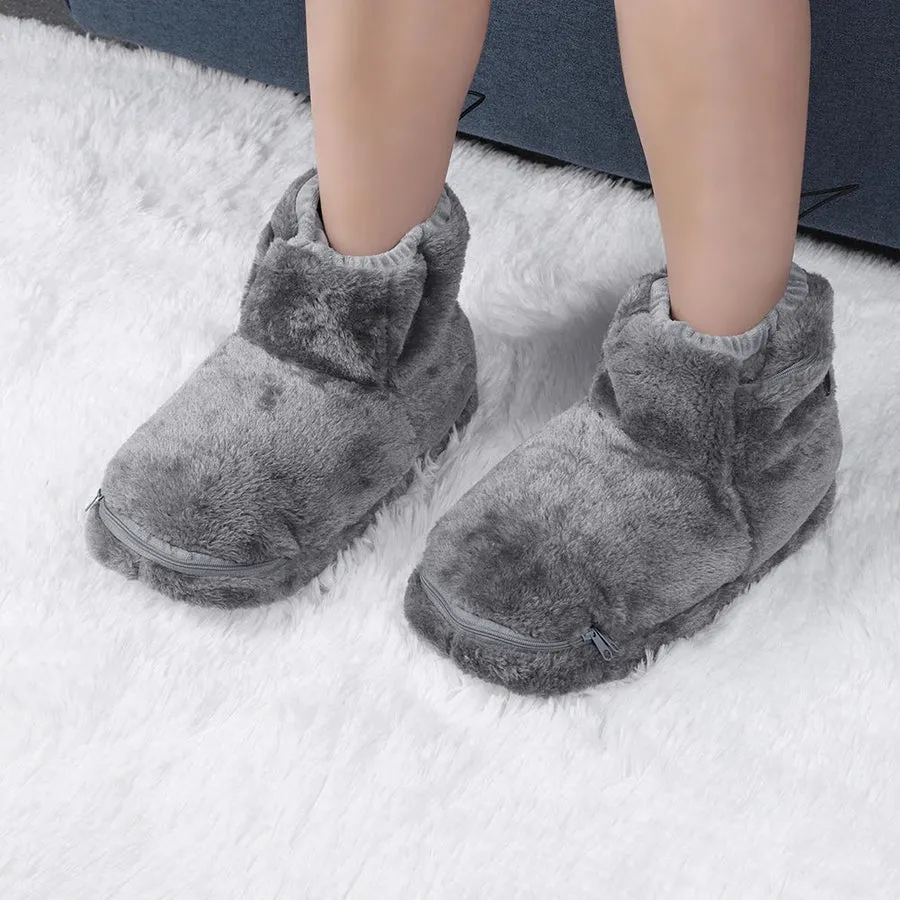 Anna - Comfortable USB Heated Zip Shoes