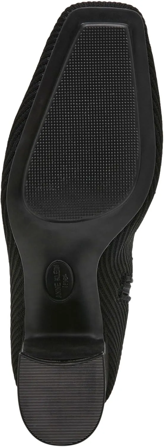 Anne Klein Womens Tessel Stretch Knit Booties