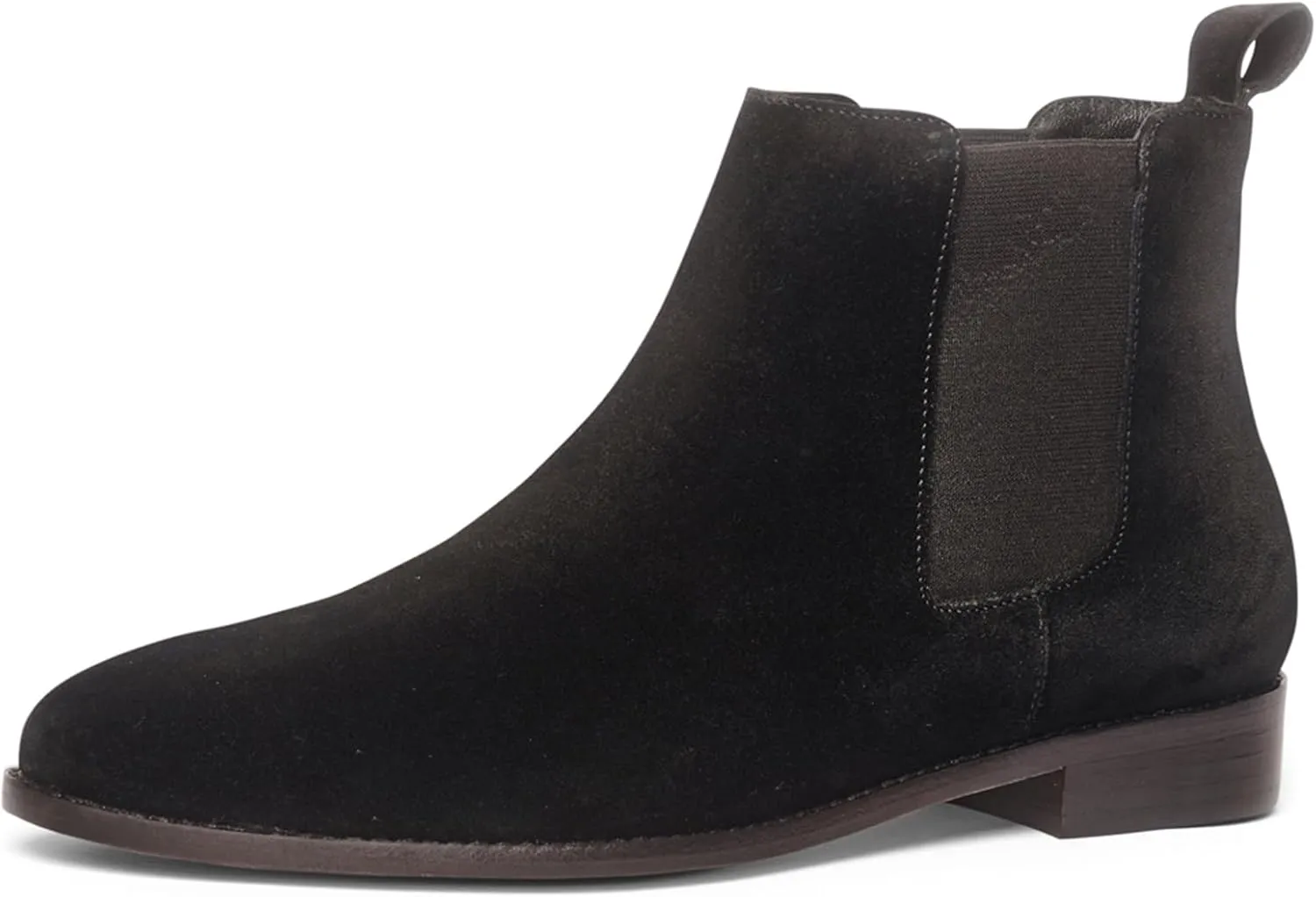Anthony Veer Michelle Chelsea Boots for Women | Italian Full Grain Calfskin Leather | Low Heel & Almond Shaped Toe | Cushioned Ortholite Bedded Insoles