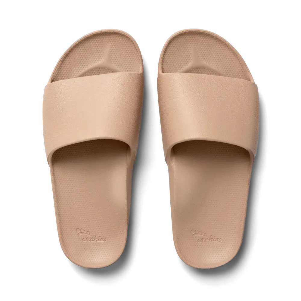 Archies Slide Sandal in Tan