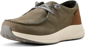 ARIAT Mens Buckeye Waterproof Slip On Casual Shoes - Brown