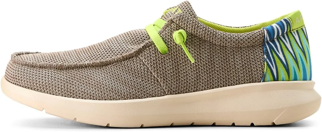 ARIAT Mens Hilo Moc Toe Slip On Casual Shoes - Brown