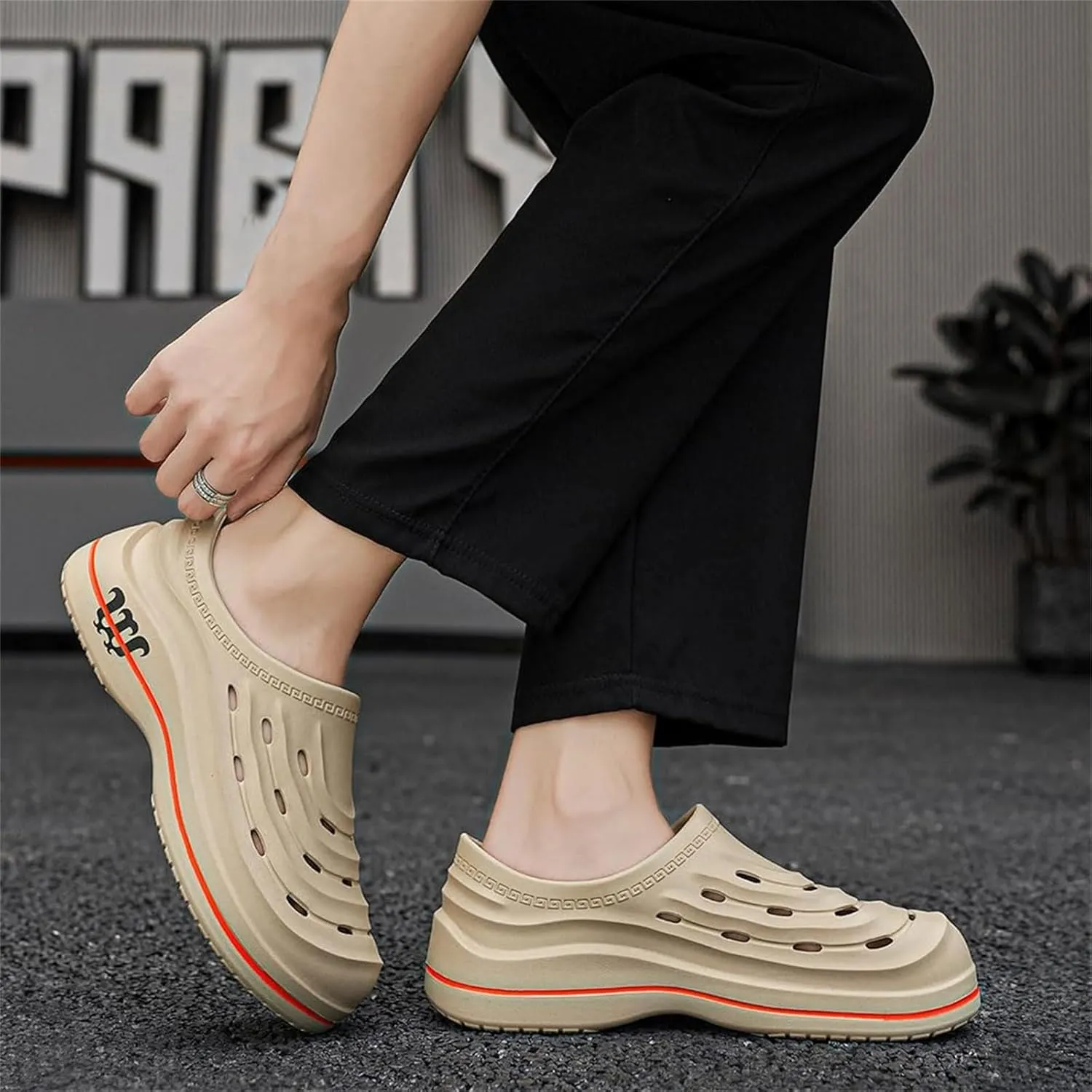 Armadillo Clogs for Women Men Waterproof Slip Resistant Chef Clogs Shoes for Unisex-Adult Comfortable Non Slip Nurse Work Shoes Lightweight Nursing Gardening Shoe Ideal for Kitchen Garden Beach