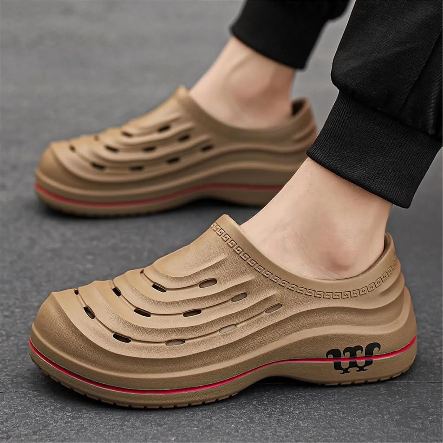 Armadillo Clogs for Women Men Waterproof Slip Resistant Chef Clogs Shoes for Unisex-Adult Comfortable Non Slip Nurse Work Shoes Lightweight Nursing Gardening Shoe Ideal for Kitchen Garden Beach