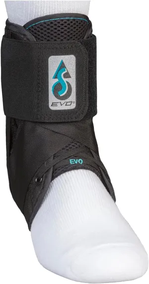 ASO EVO Ankle Stabilizer Brace (Small - Black) by Medspec/ASO Braces