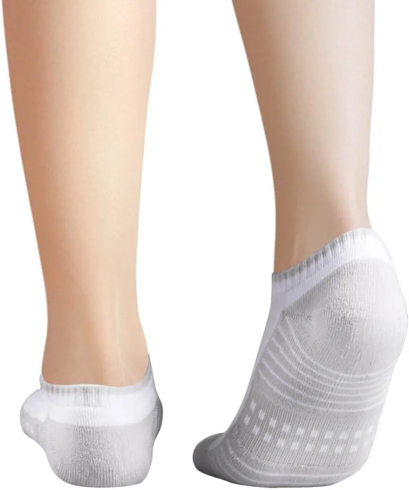 Athletic Ankle Socks For Men, Cushioned Anti Odor Breathable Cotton Low Cut Casual Everyday Gym Running Socks, 5 Pairs