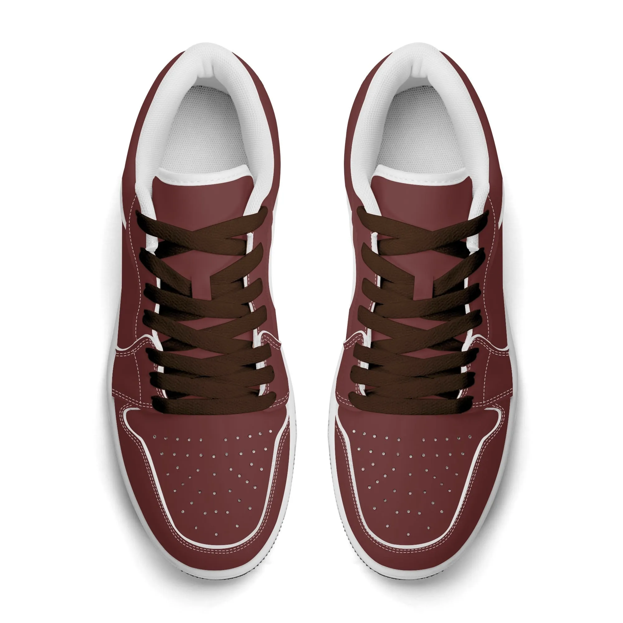 Auburn Low Top Leder Sneaker für Damen