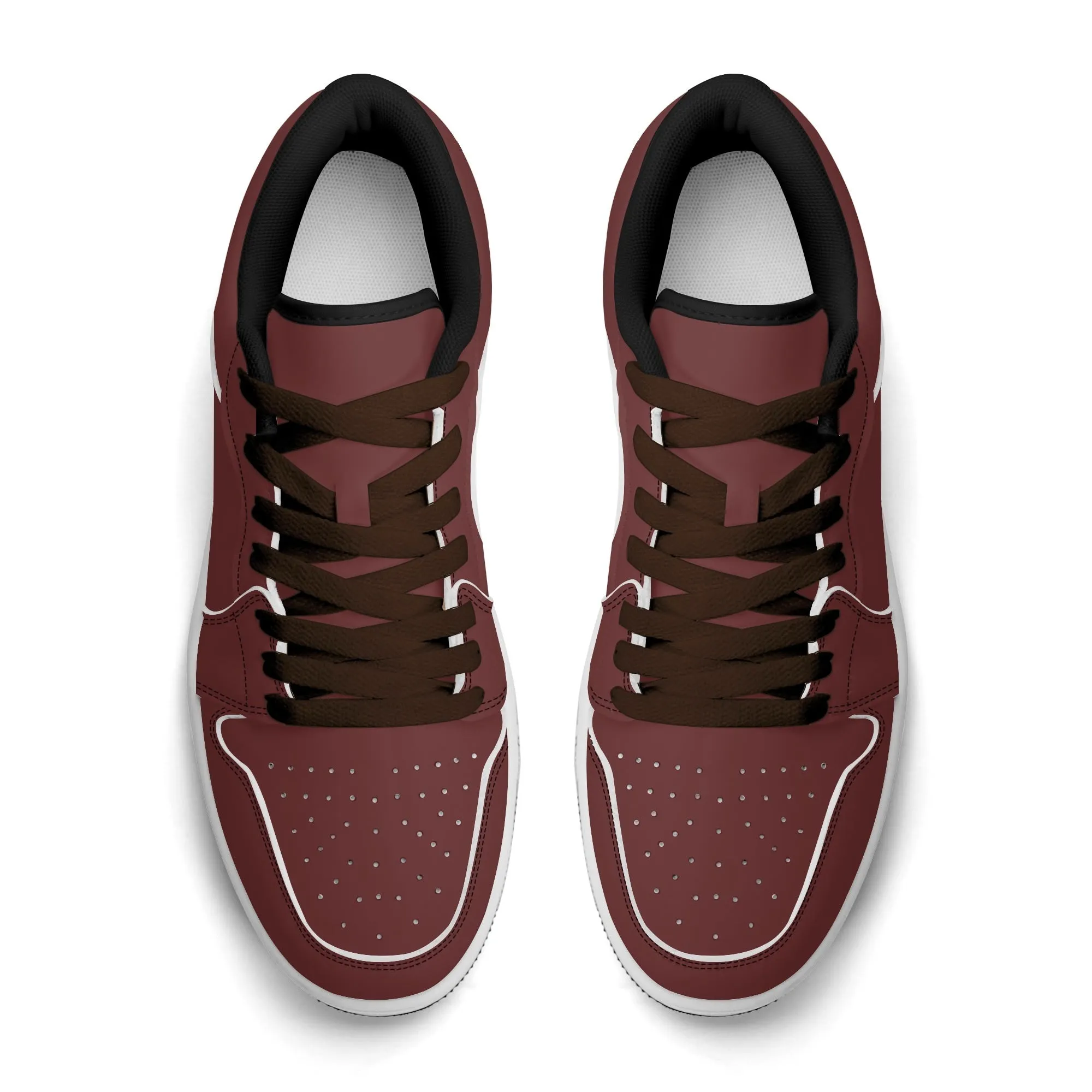 Auburn Low Top Leder Sneaker für Damen