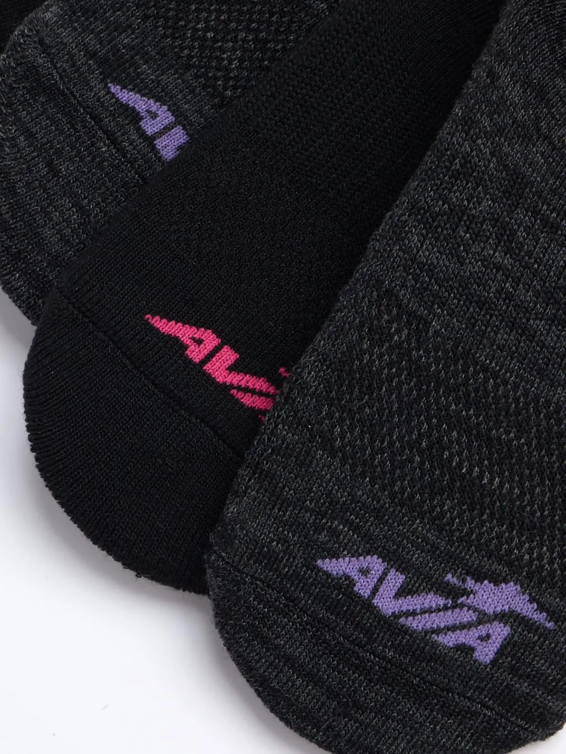 Avia Women's Low Cut Socks - 10 Pack Performance Cushioned Comfort No Show Socks - Athletic Socks for Women