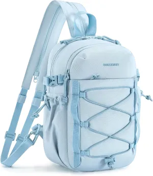 BAGSMART Small Crossbody Sling Bag, Crossbody Daypack, Chest Shoulder Bag Hiking Backpack for Casual Travel Sport