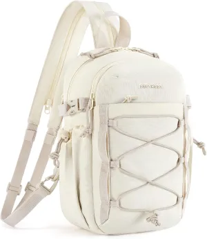 BAGSMART Small Crossbody Sling Bag, Crossbody Daypack, Chest Shoulder Bag Hiking Backpack for Casual Travel Sport