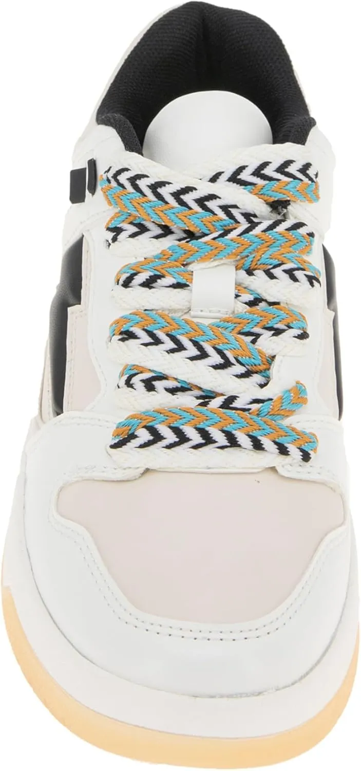 BCBGeneration Women's Kortni Sneaker with Chevron Laces