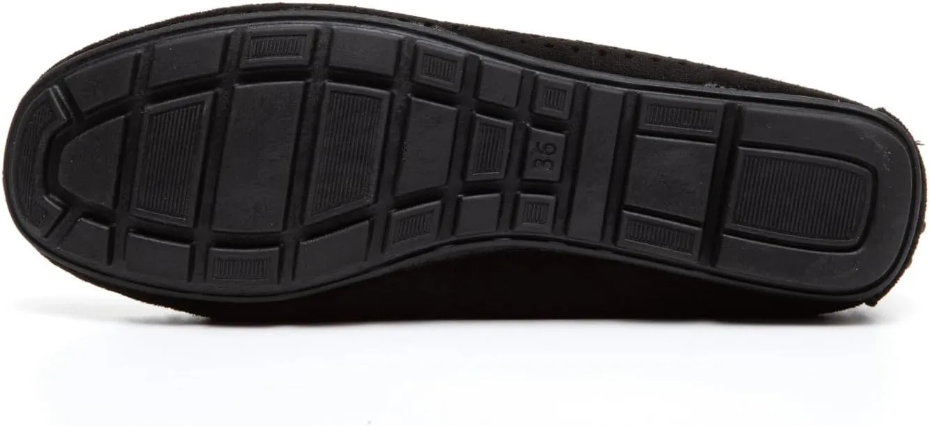 Bernal Loafers for Women with Buckle Comfortable Lightweight Penny Loafers Business Casual Loafers Slip On Flat Work Shoes Non Slip Walking Shoes