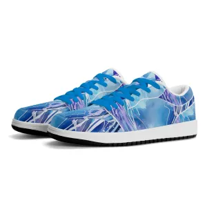Blue Sea Low Top Leder Sneaker für Herren