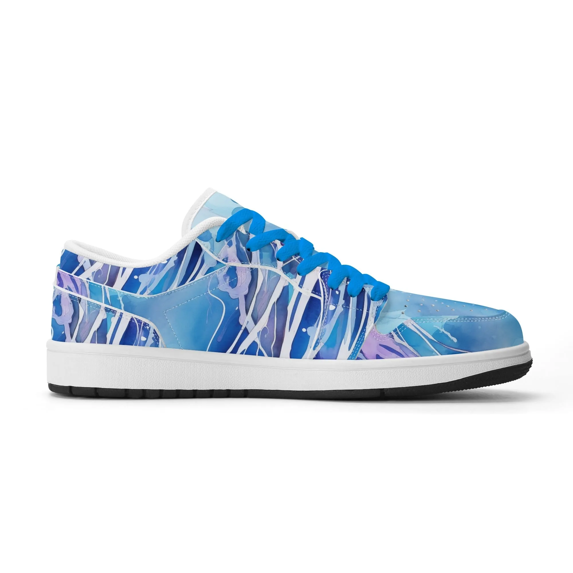 Blue Sea Low Top Leder Sneaker für Herren