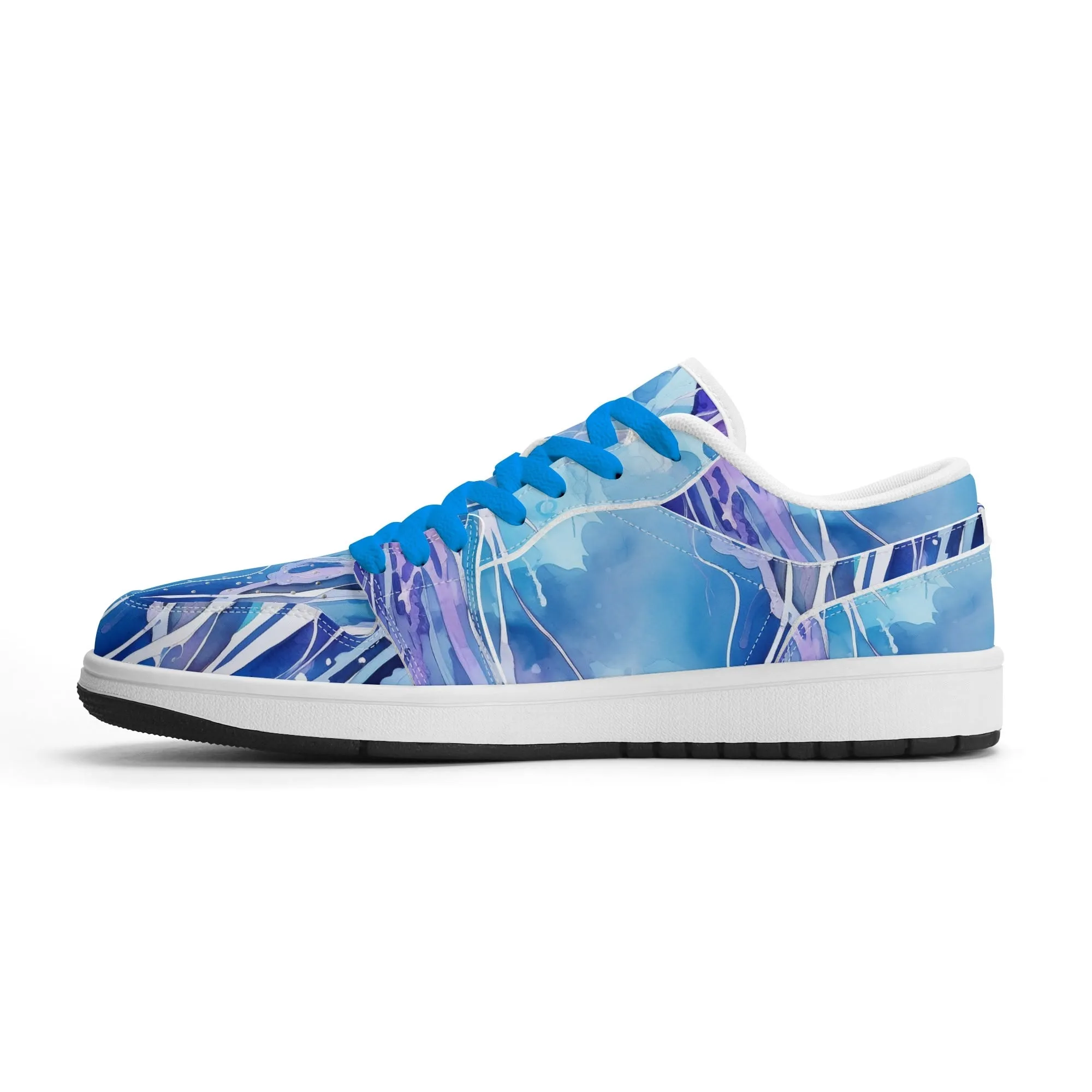 Blue Sea Low Top Leder Sneaker für Herren