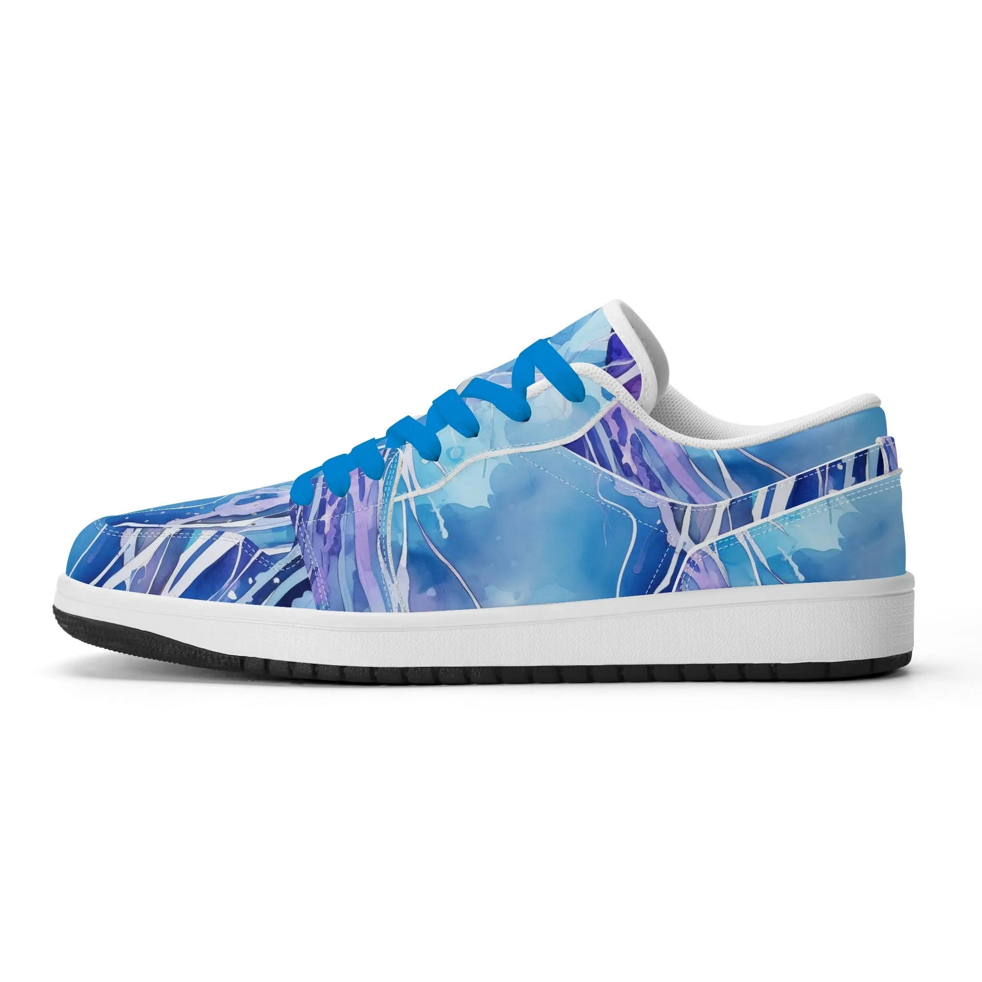 Blue Sea Low Top Leder Sneaker für Herren
