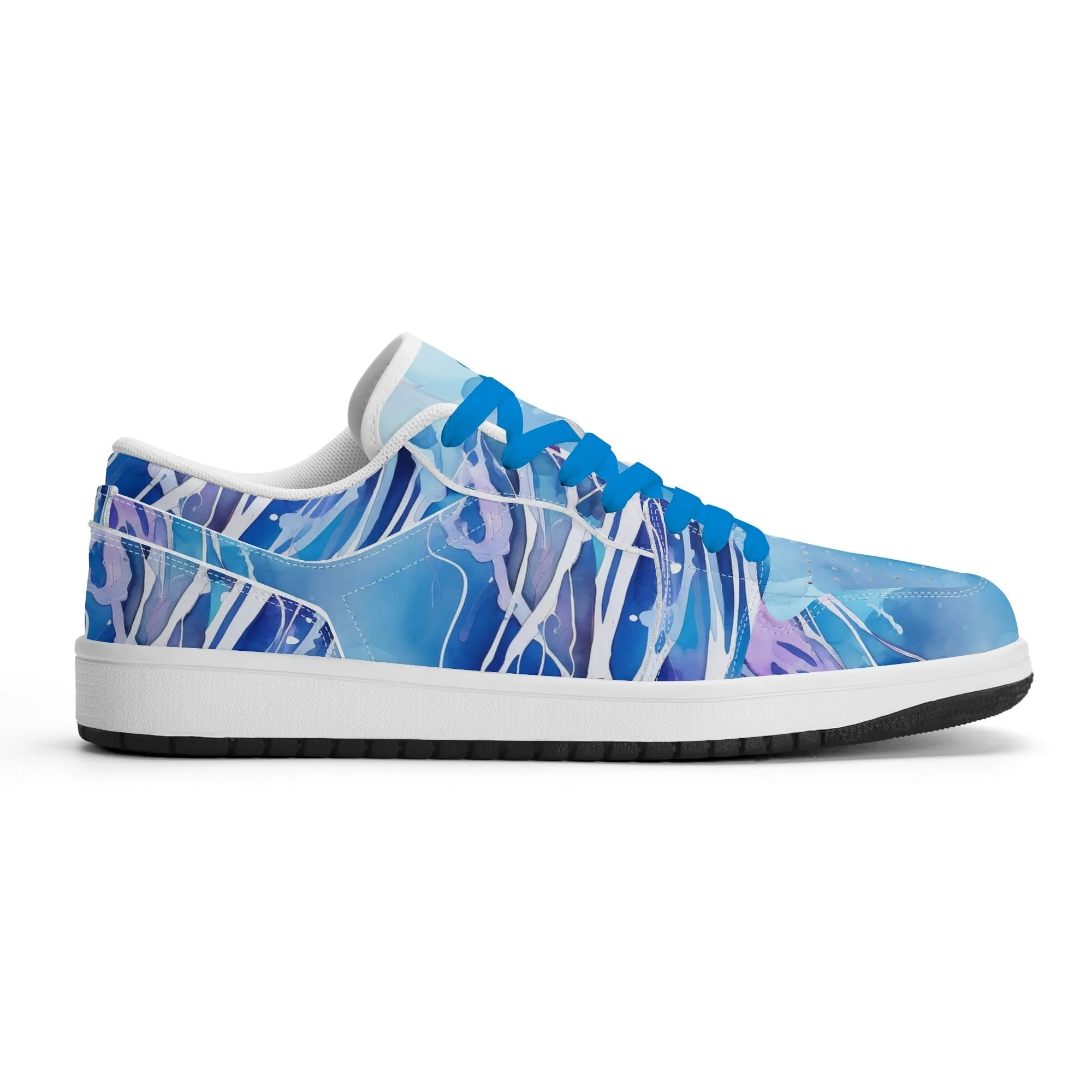 Blue Sea Low Top Leder Sneaker für Herren