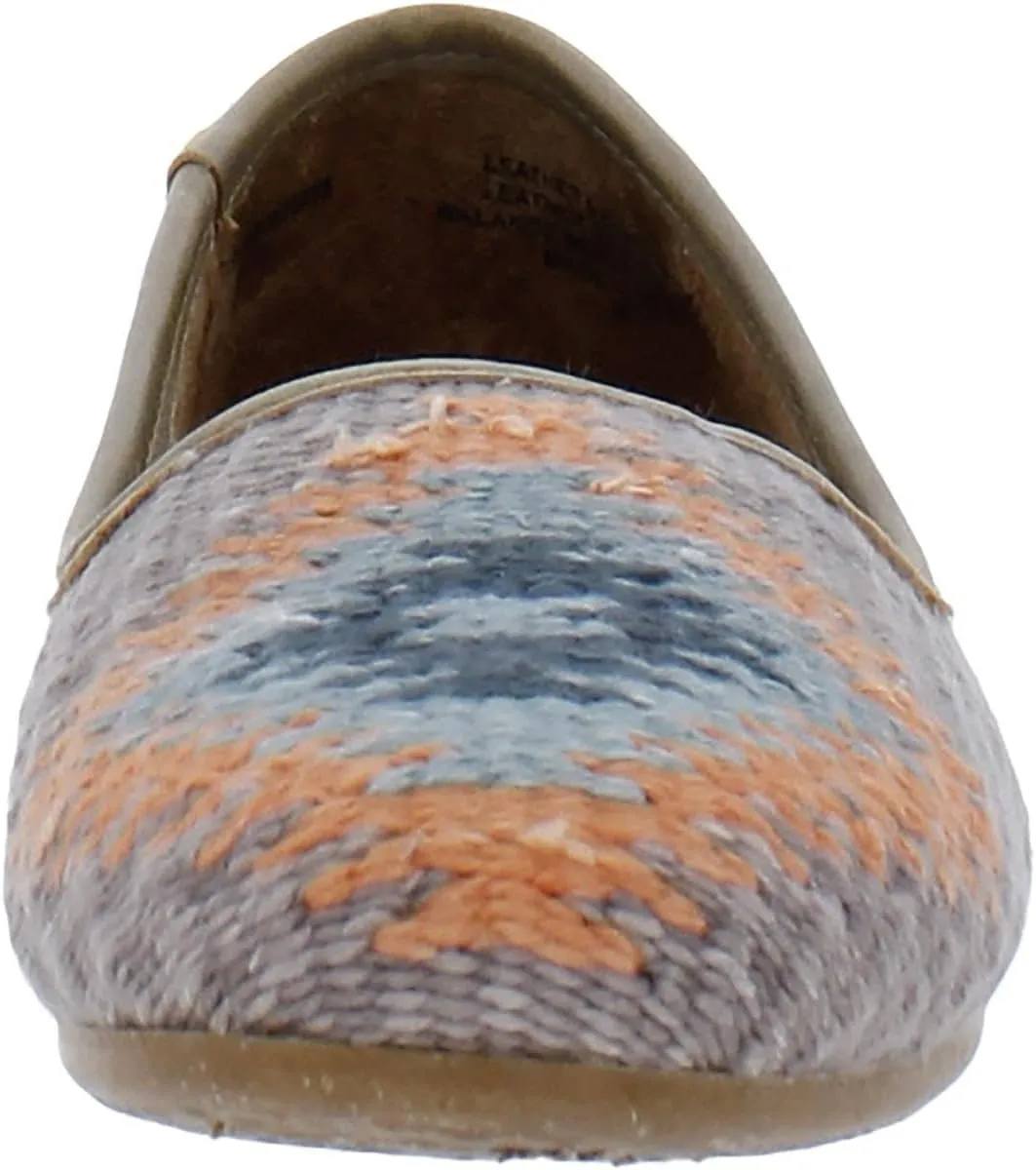 BORN Womens Giselle Woven Slip On Loafers