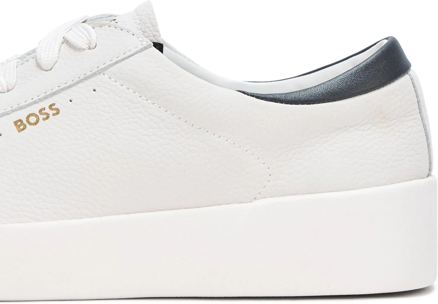 BOSS Men's Belwar Smooth Leather Low Top Sneaker