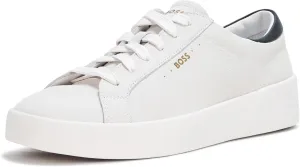 BOSS Men's Belwar Smooth Leather Low Top Sneaker