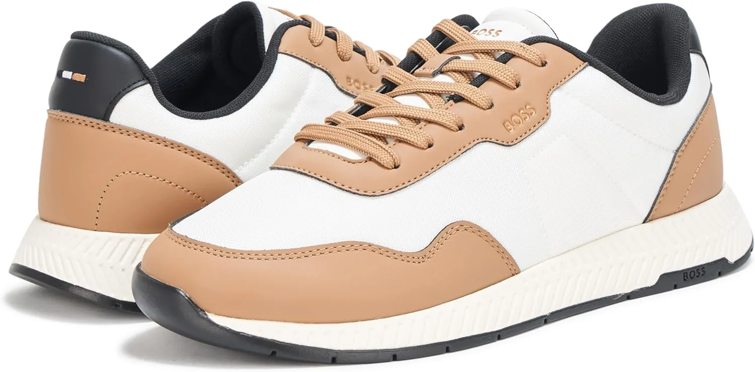 BOSS Men's Essential Low Profile Sneaker