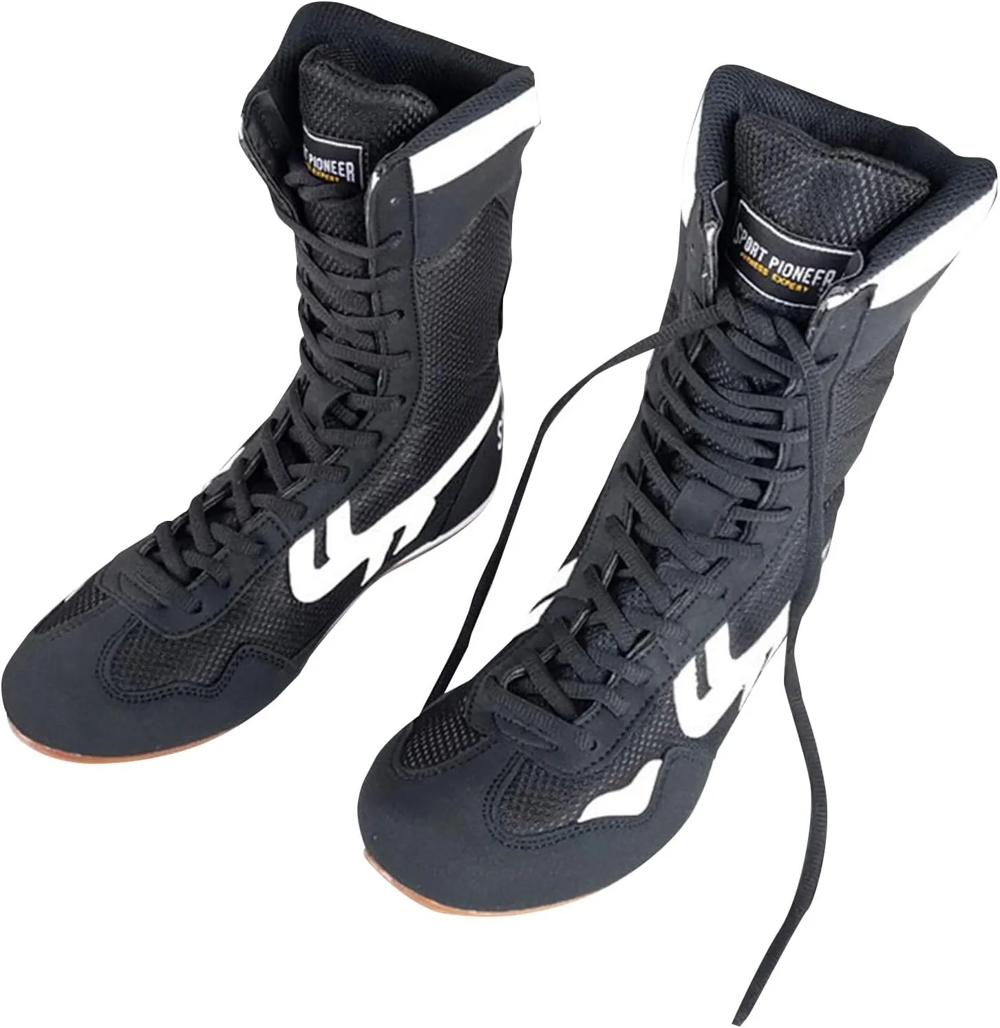 Boxing Shoes High Top Training Wrestling Shoes Long Boots Boxing Shoes Competition Training Sneaker Men 13