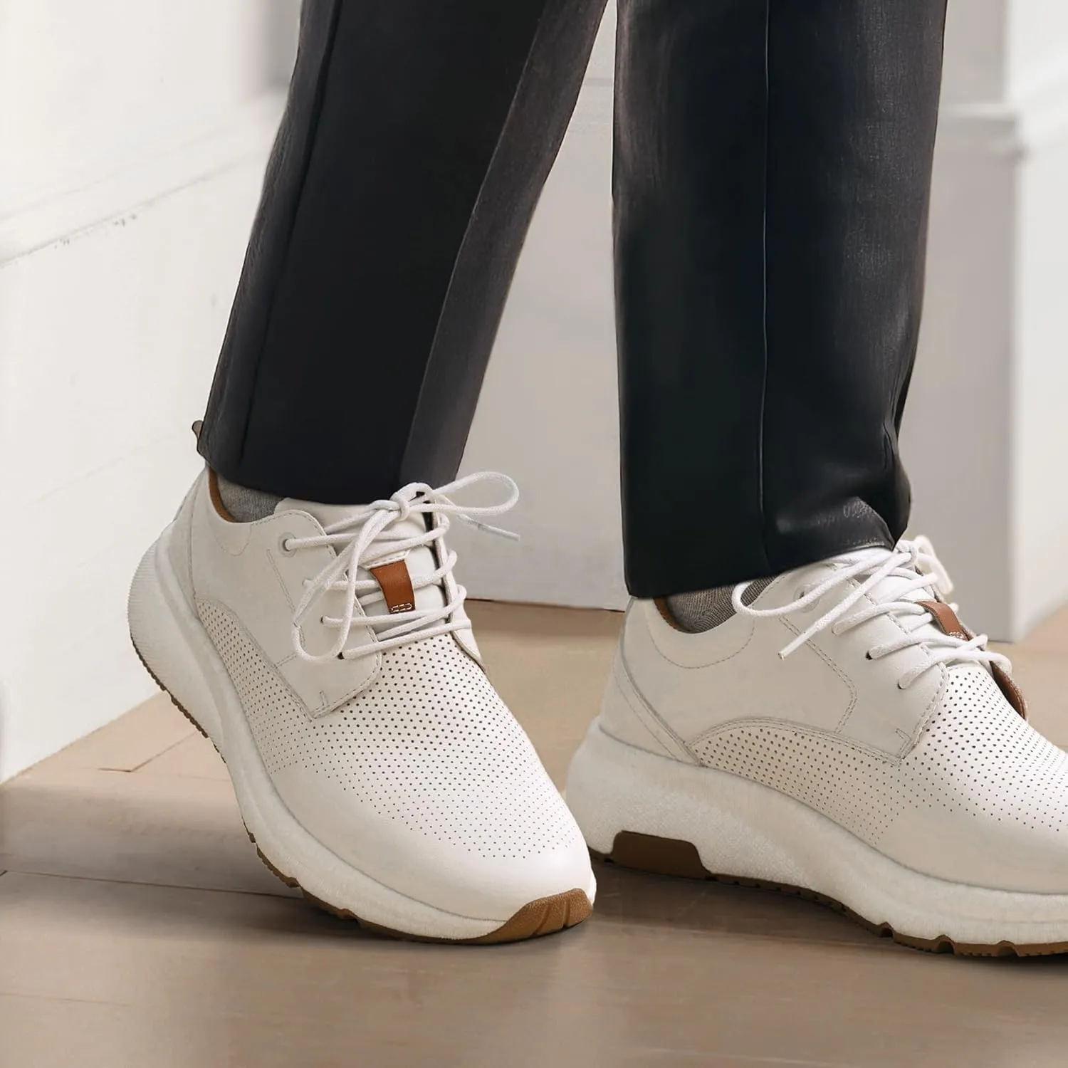 Bruno Marc Men's Dress Sneakers Casual Lace Up Oxford Cushioned Walking Shoes Lightweight Breathable MaxFlex ActiveMetro