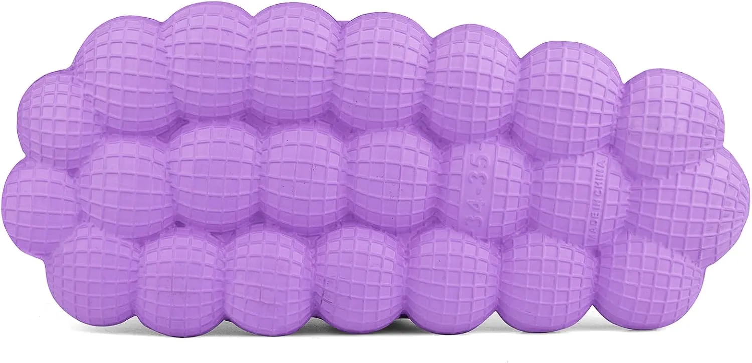 Bubble Slides for Kids Boys Girls Funny Lychee Slipper Sandals for Beach Pool Bedroom Bath