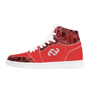 Bushae Sneaker Global shipping network Money Leather Top High D17 Best-reviewed Synthetic