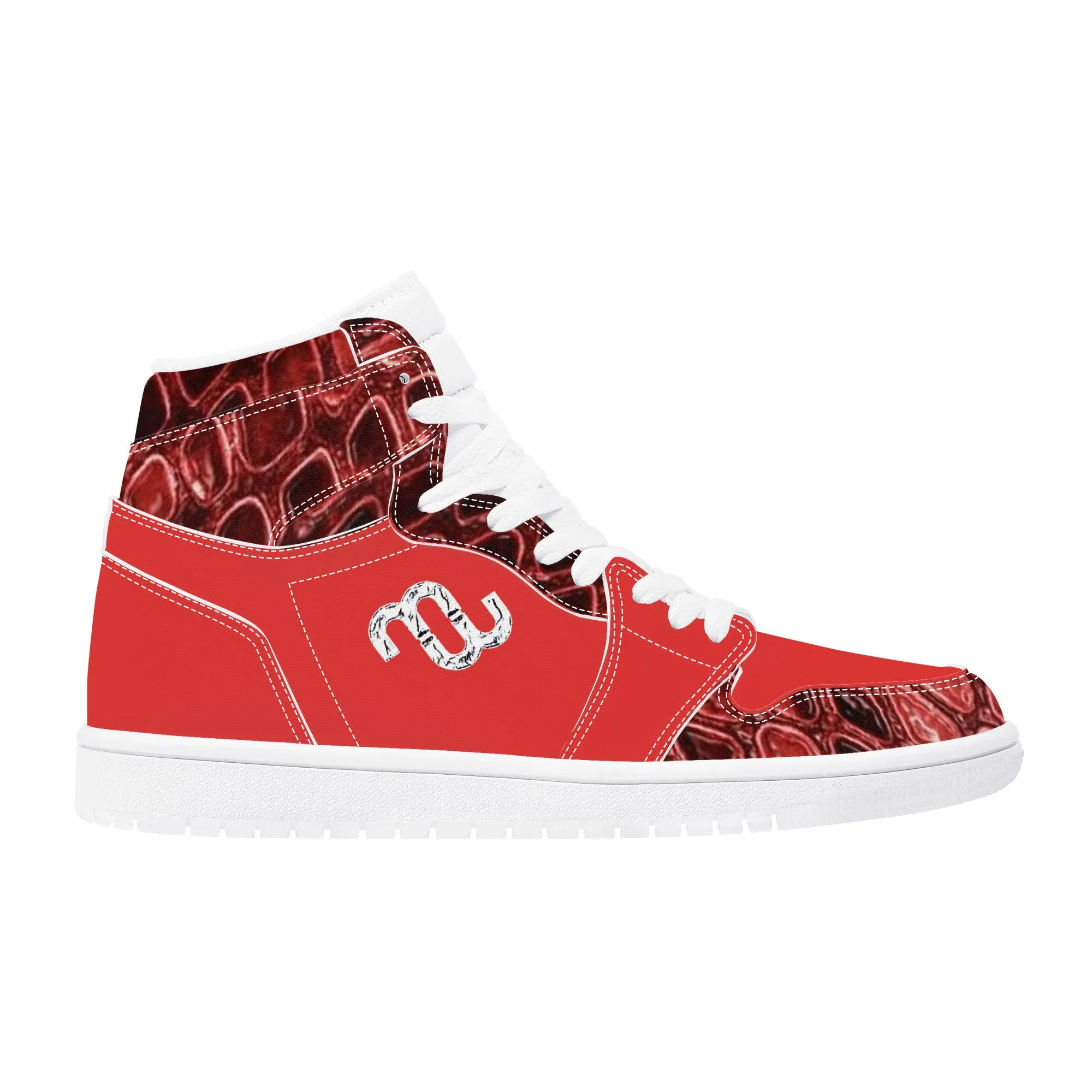 Bushae Sneaker Global shipping network Money Leather Top High D17 Best-reviewed Synthetic