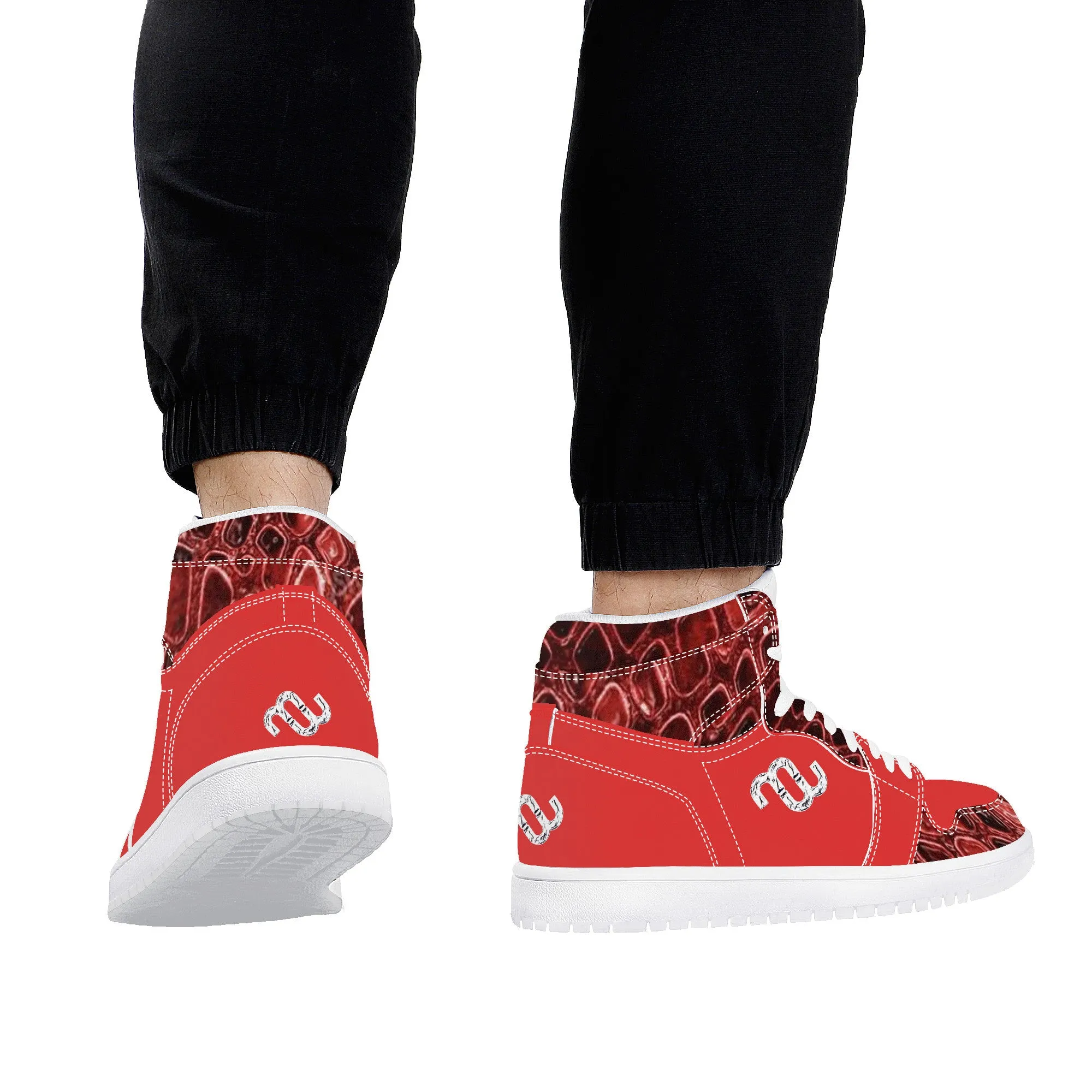 Bushae Sneaker Global shipping network Money Leather Top High D17 Best-reviewed Synthetic