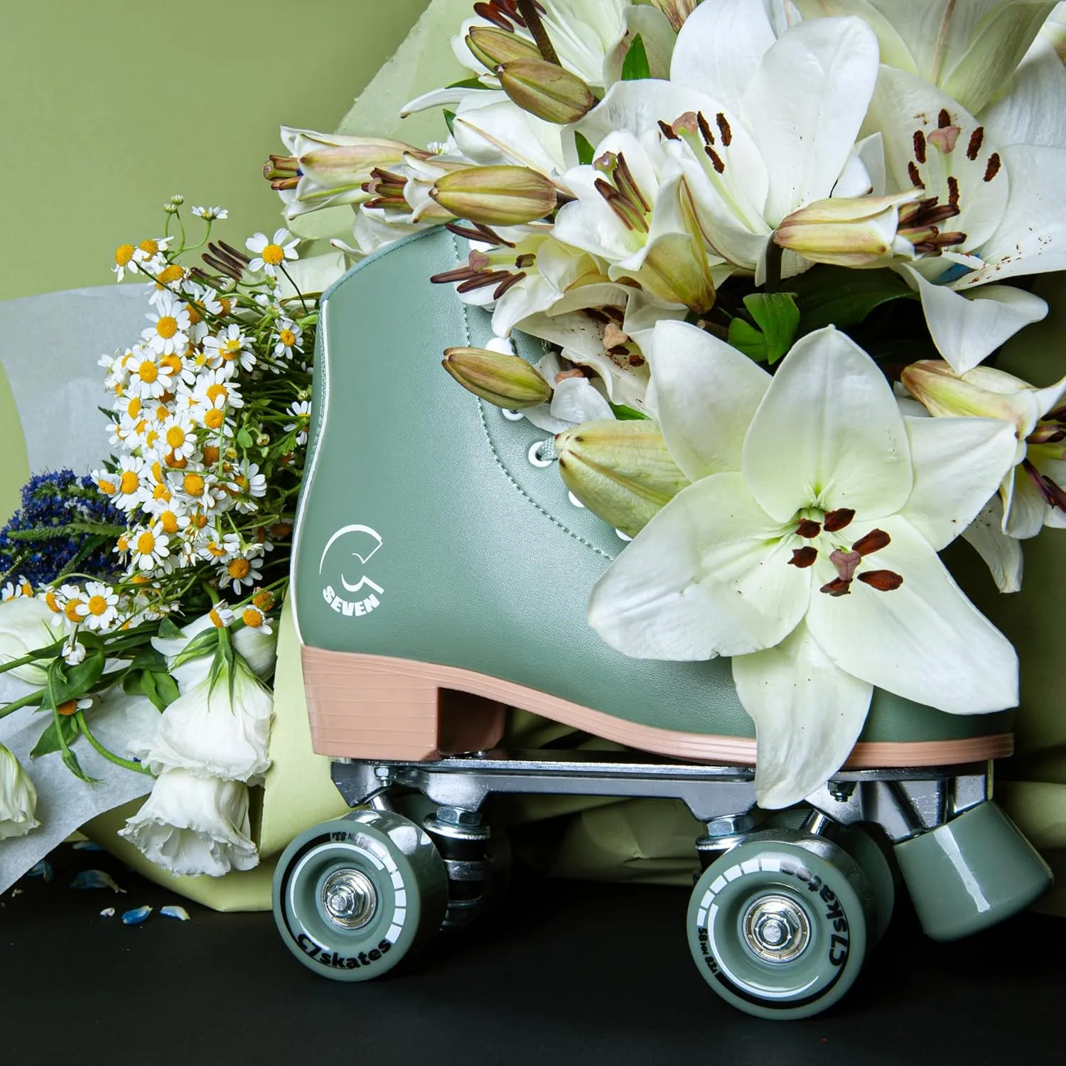 C SEVEN C7skates Cute Roller Skates for Girls and Adults