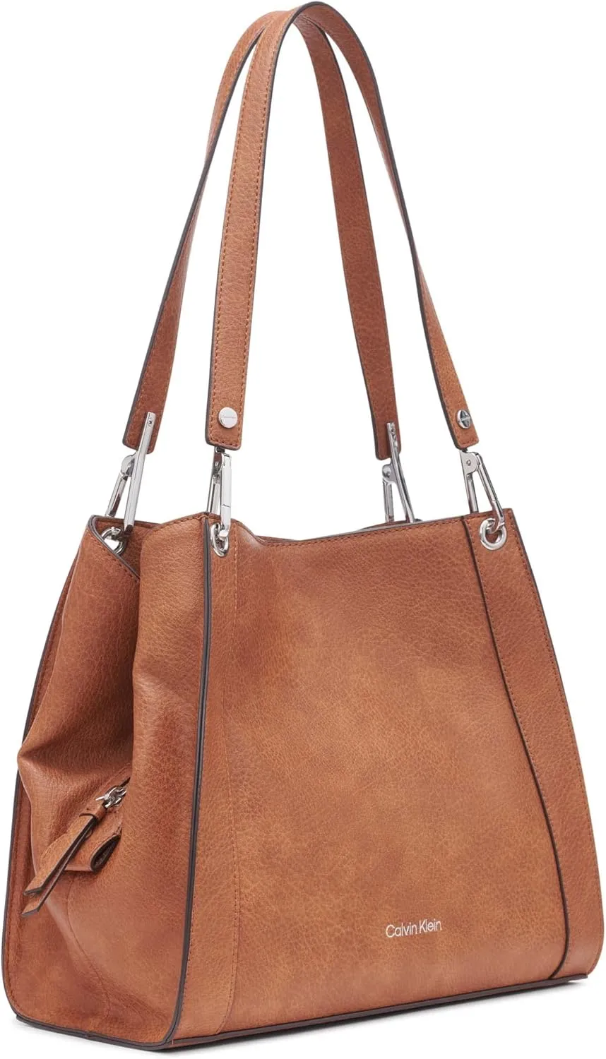 Calvin Klein Reyna Novelty Triple Compartment Shoulder Bag