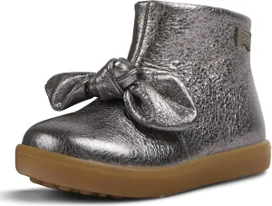 Camper Kids Girls Pursuit FW Fashion Boot, Dark Gray, 9 Toddler