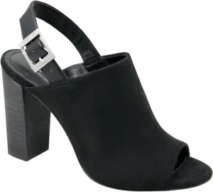CHARLES BY CHARLES DAVID Womens Black Ankle Strap Cushioned Finnley Round Toe Block Heel Buckle Dress Shootie 11 M