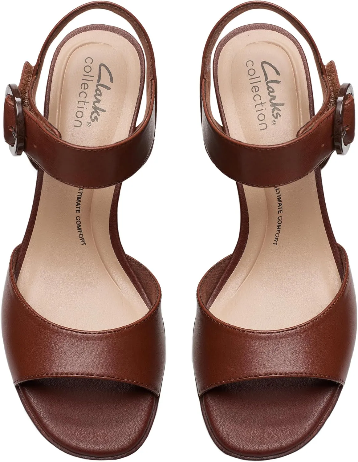 Clarks Women's AmbyrLyn Ruby Heeled Sandal