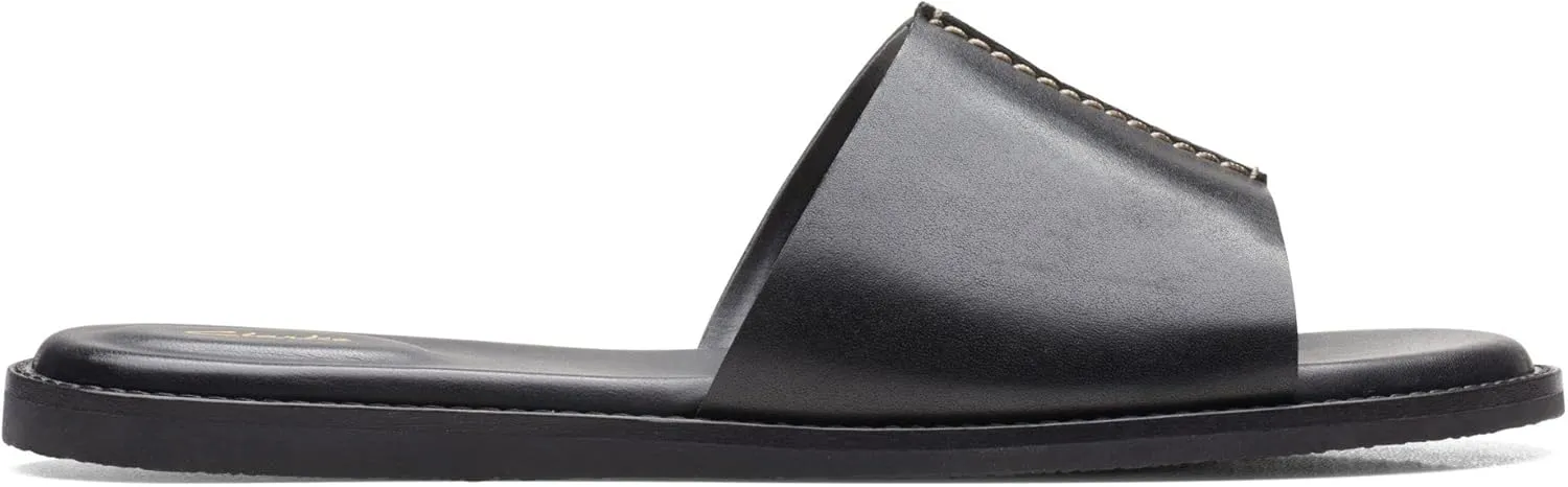 Clarks Women's Bass Slide Sandal, 39.5 EU