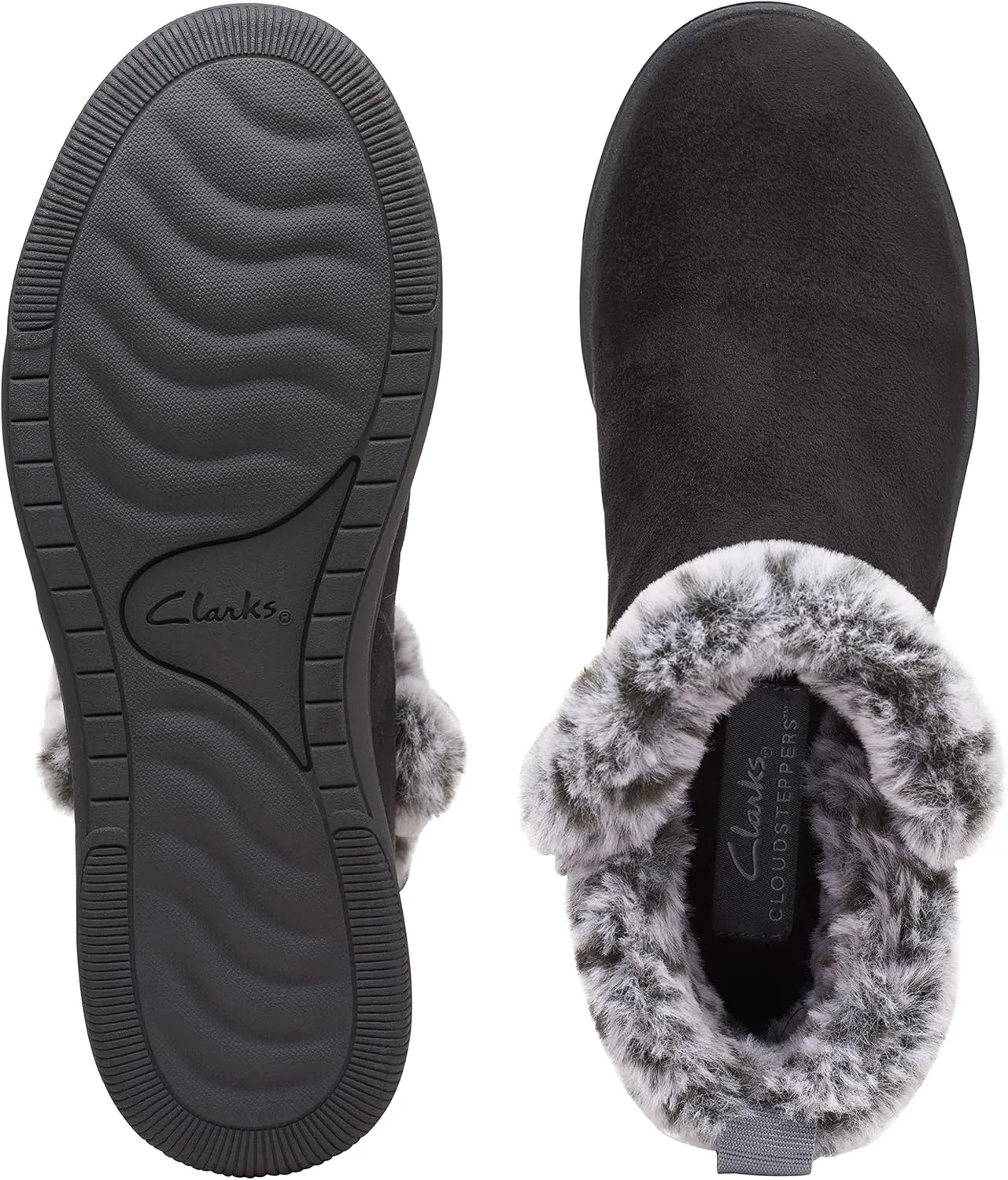 Clarks Women's Breeze Fur Ankle Boot