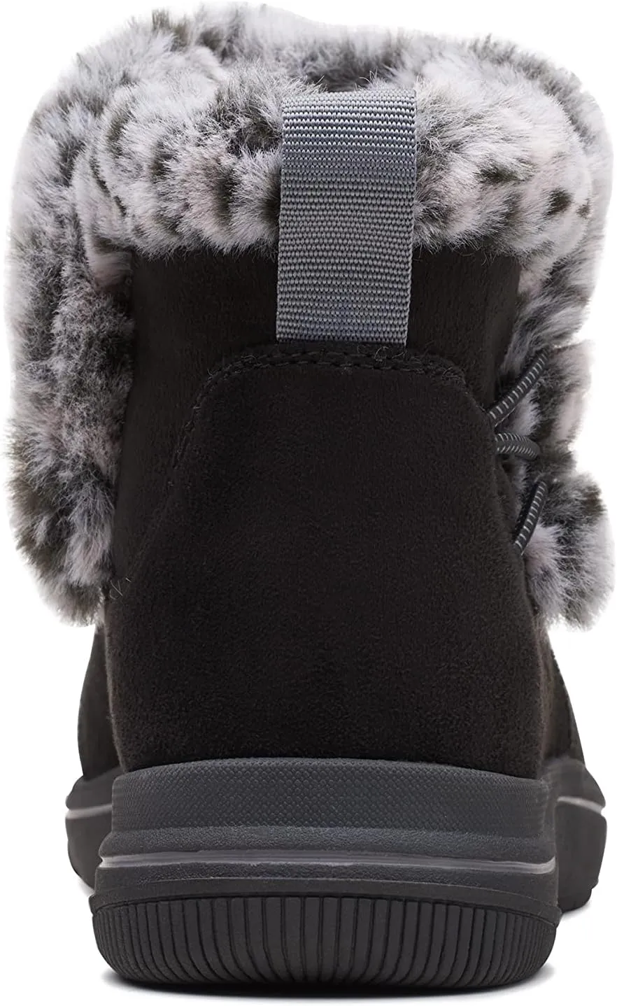 Clarks Women's Breeze Fur Ankle Boot