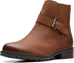 Clarks Women's ClarkwellStrap Ankle Boot