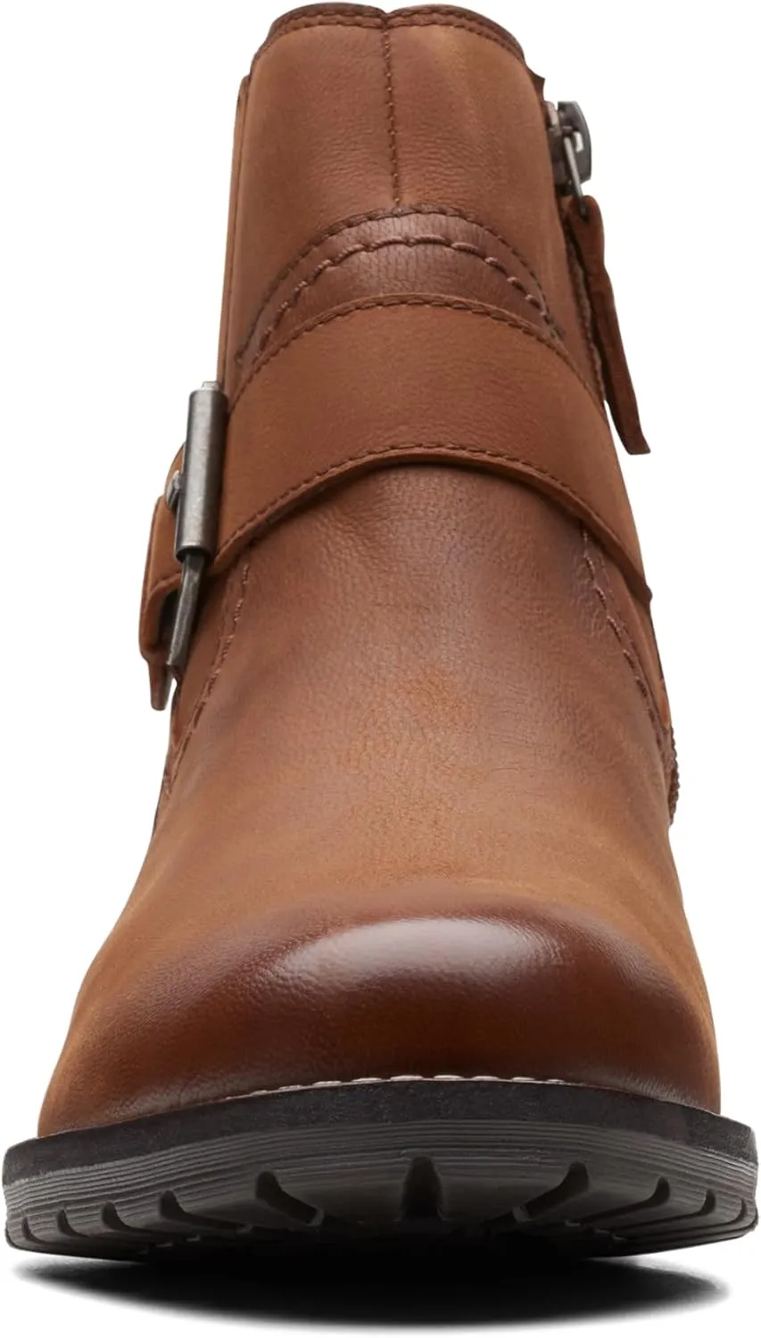 Clarks Women's ClarkwellStrap Ankle Boot
