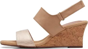 Clarks Women's Kyarra Faye Wedge Sandal