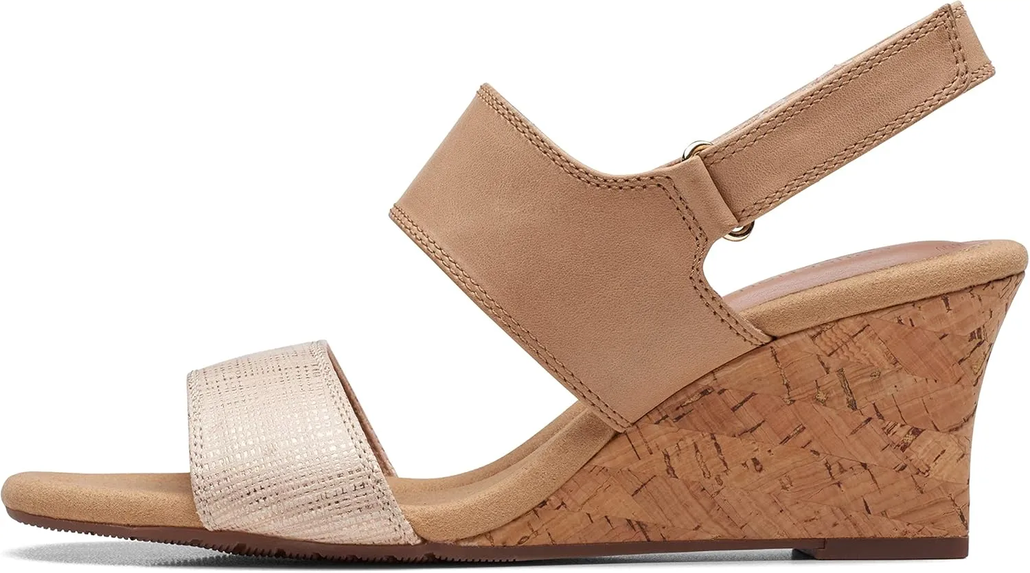Clarks Women's Kyarra Faye Wedge Sandal