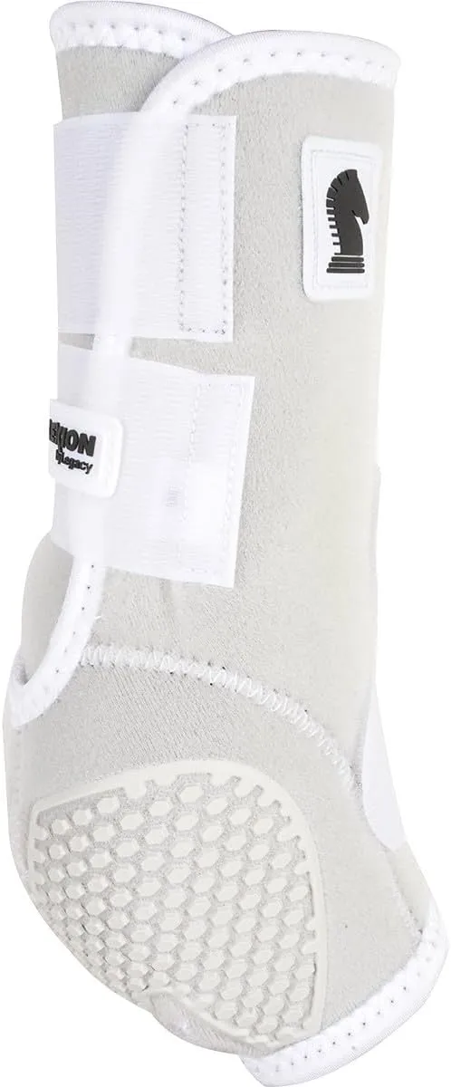 Classic Equine Flexion by Legacy2 Support Boots, Front (White, Medium)