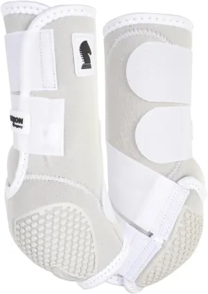 Classic Equine Flexion by Legacy2 Support Boots, Front (White, Medium)