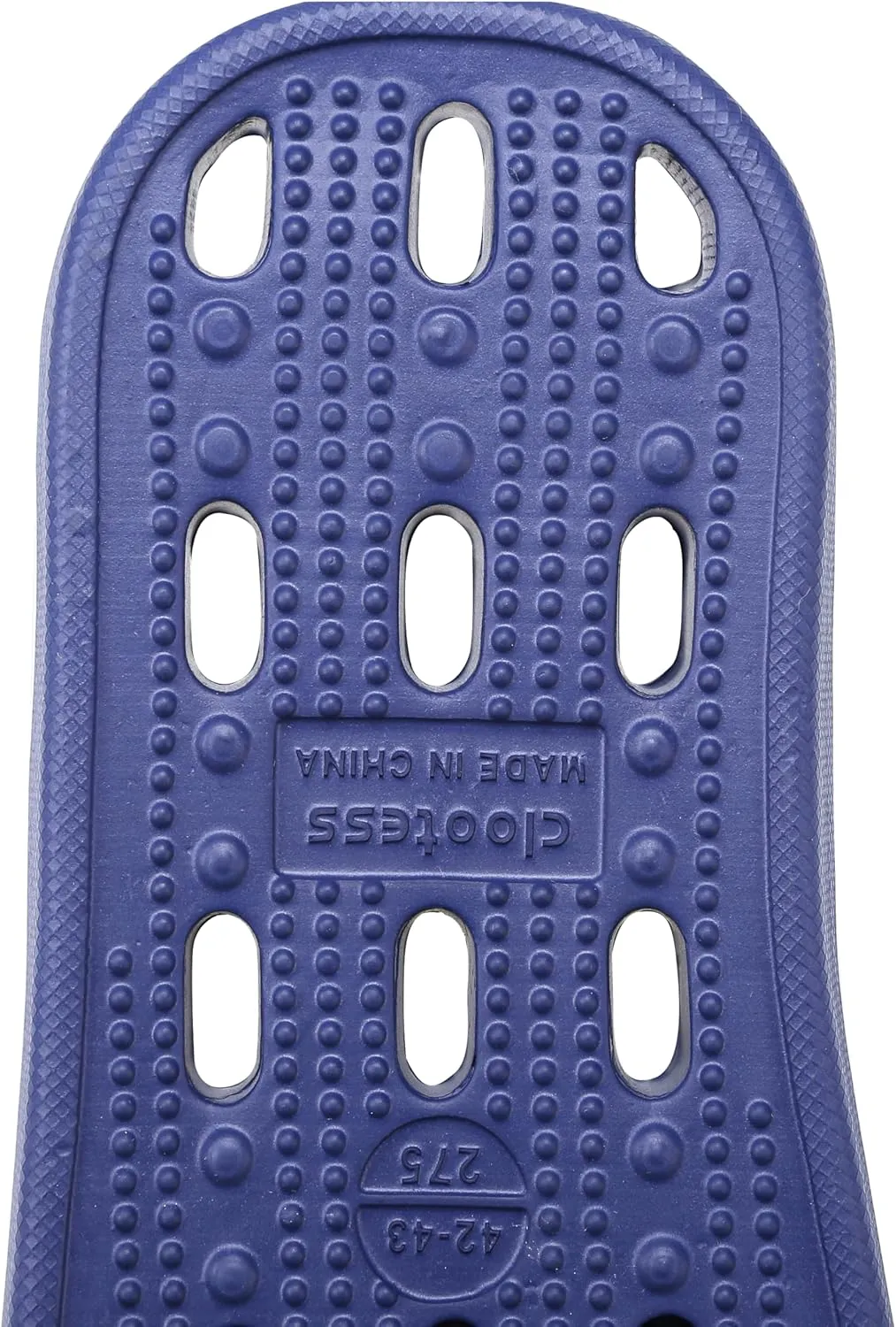 clootess Shower Shoes Slide for Men and Women Holes Bath Slipper Bathroom Sandal Pool Gym College Dorm Non-Slip